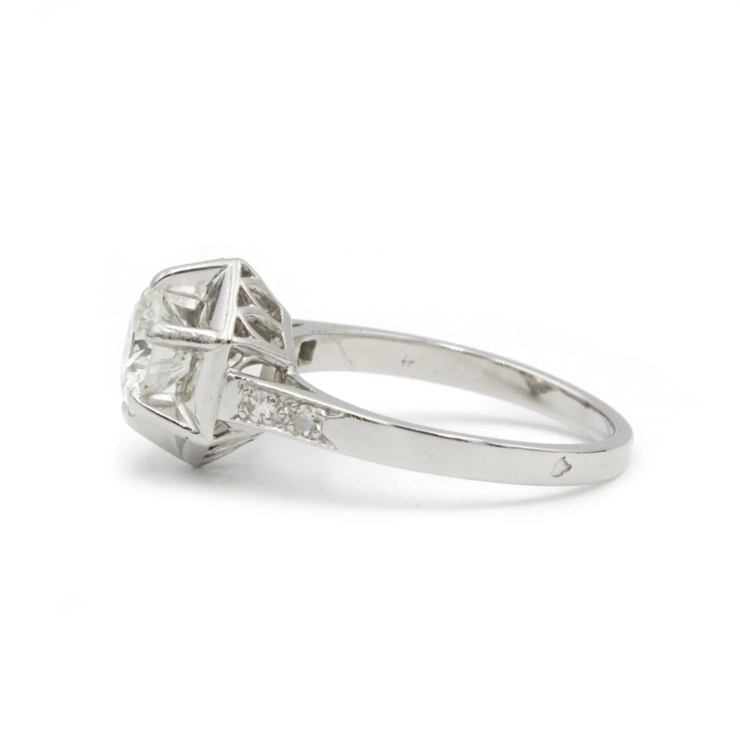 Lonely platinum and Diamond 1.10ct - Image 3
