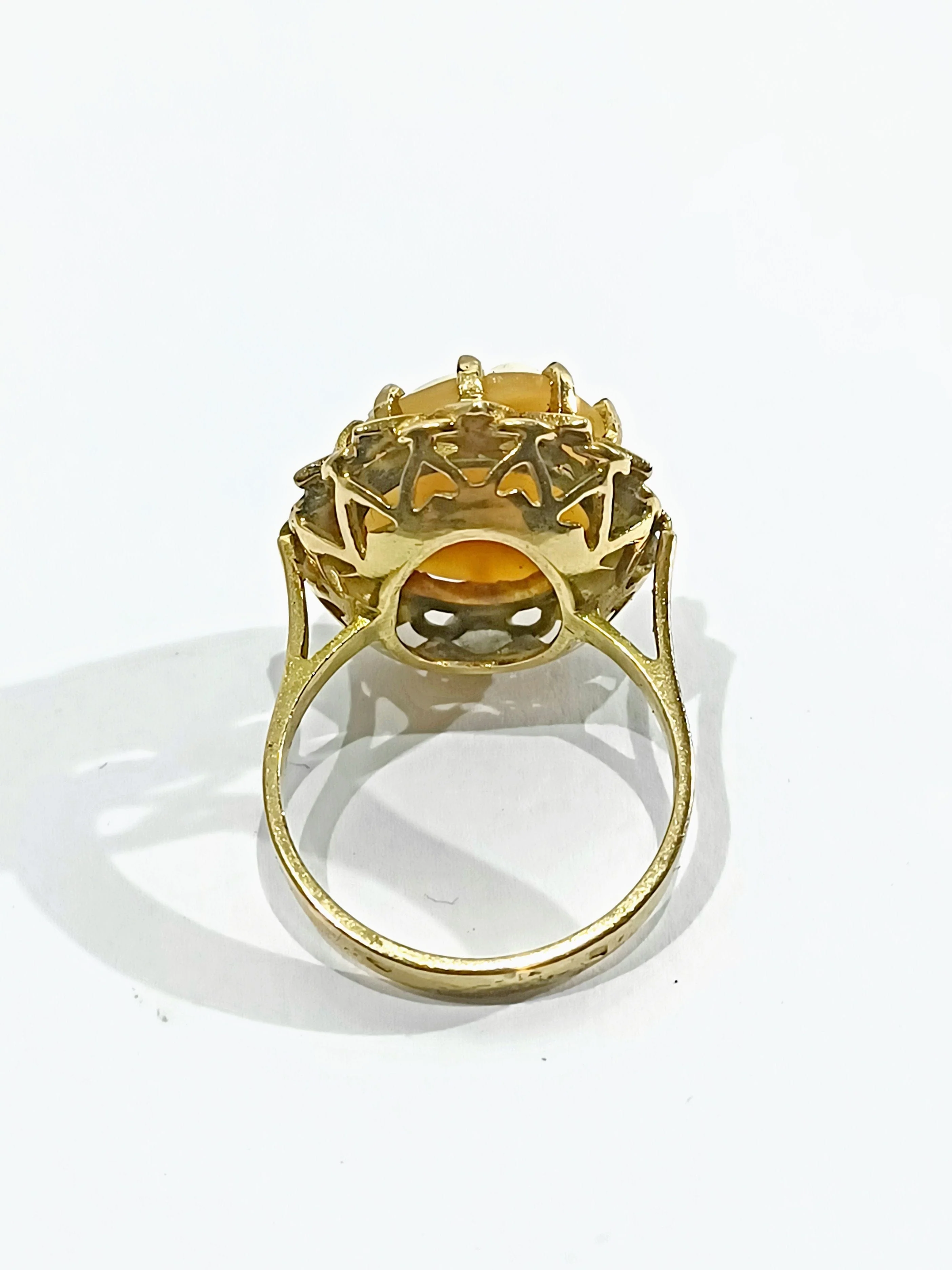 Ring cameo Rose gold - Image 12