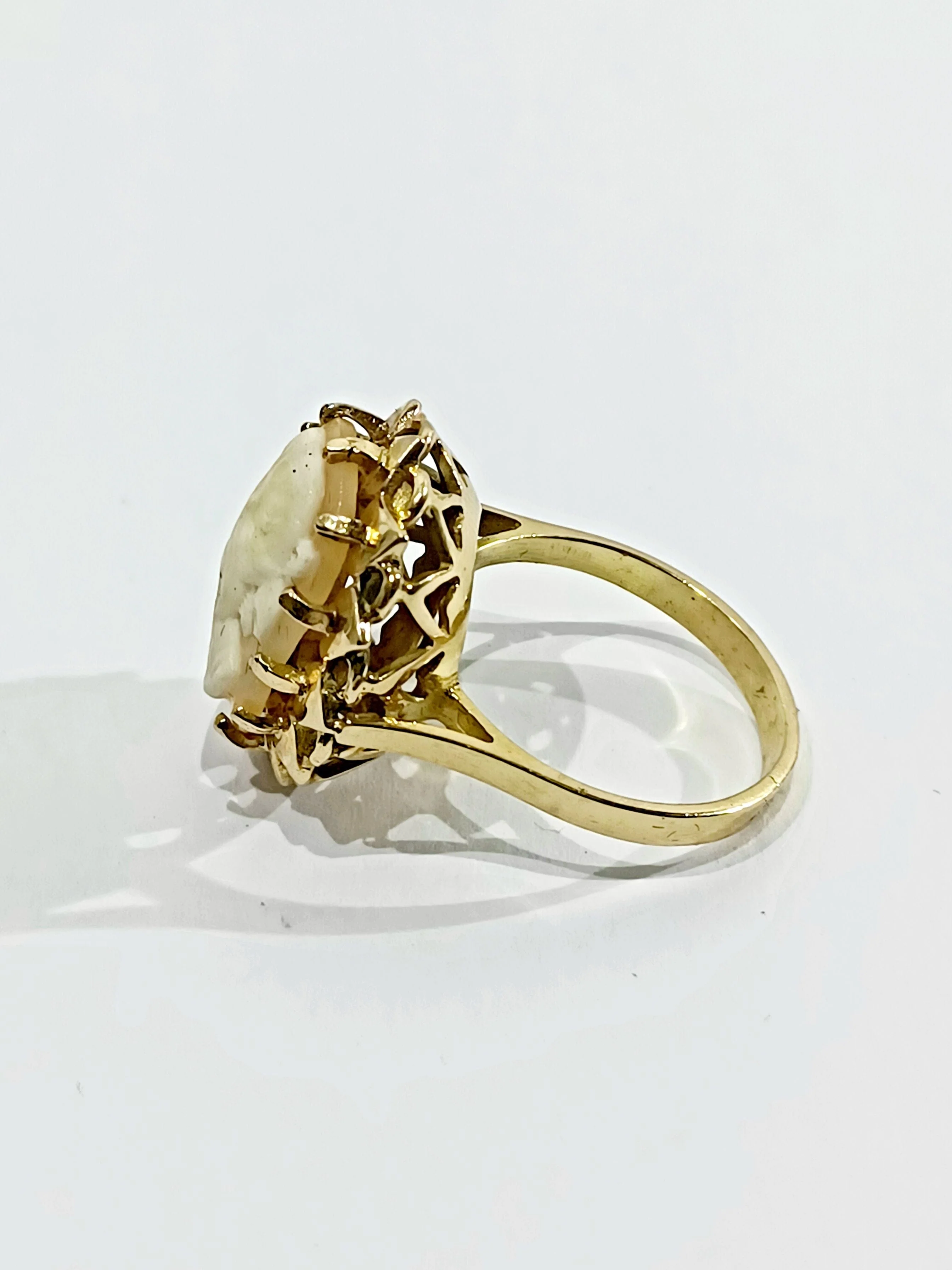 Ring cameo Rose gold - Image 8