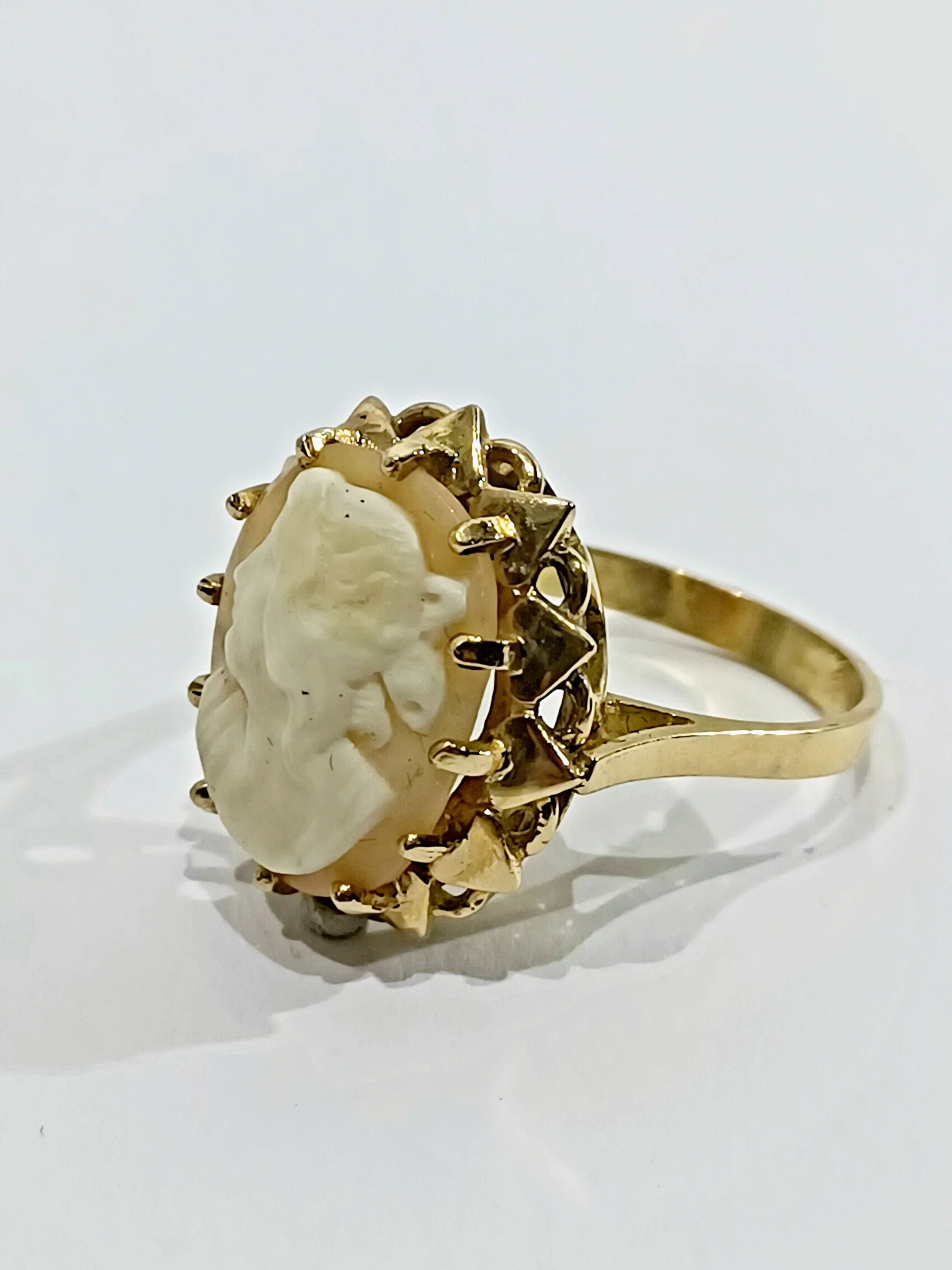 Ring cameo Rose gold - Image 9