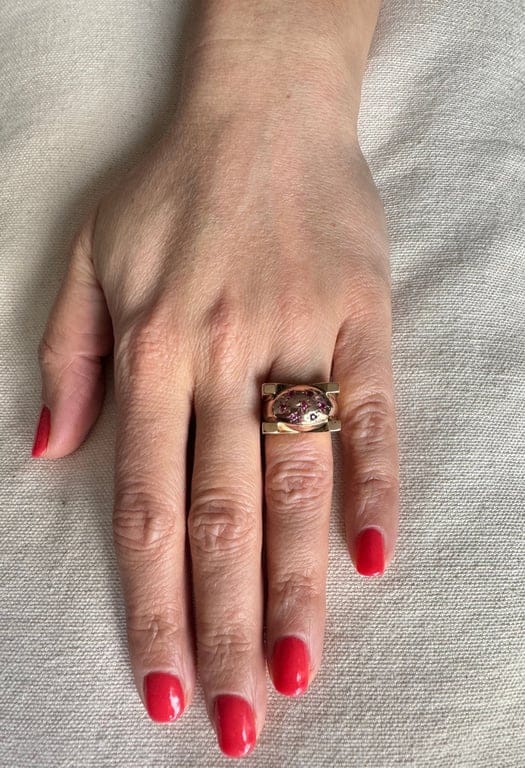 Constellation Rose Gold Ring - Image 4