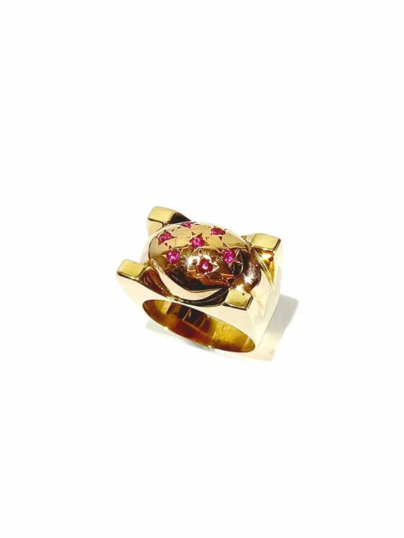 Constellation Rose Gold Ring - Image 5