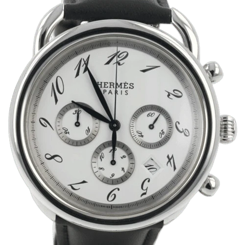Hermes Arceau Chronograph Watch