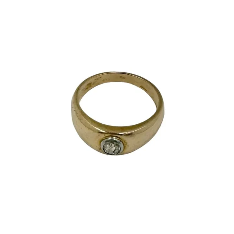 Men's diamond bangle ring
