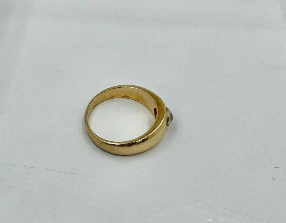 Men's diamond bangle ring - Image 5