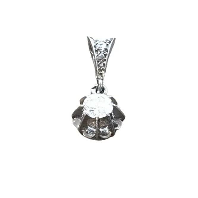 Pendant platinum Diamond