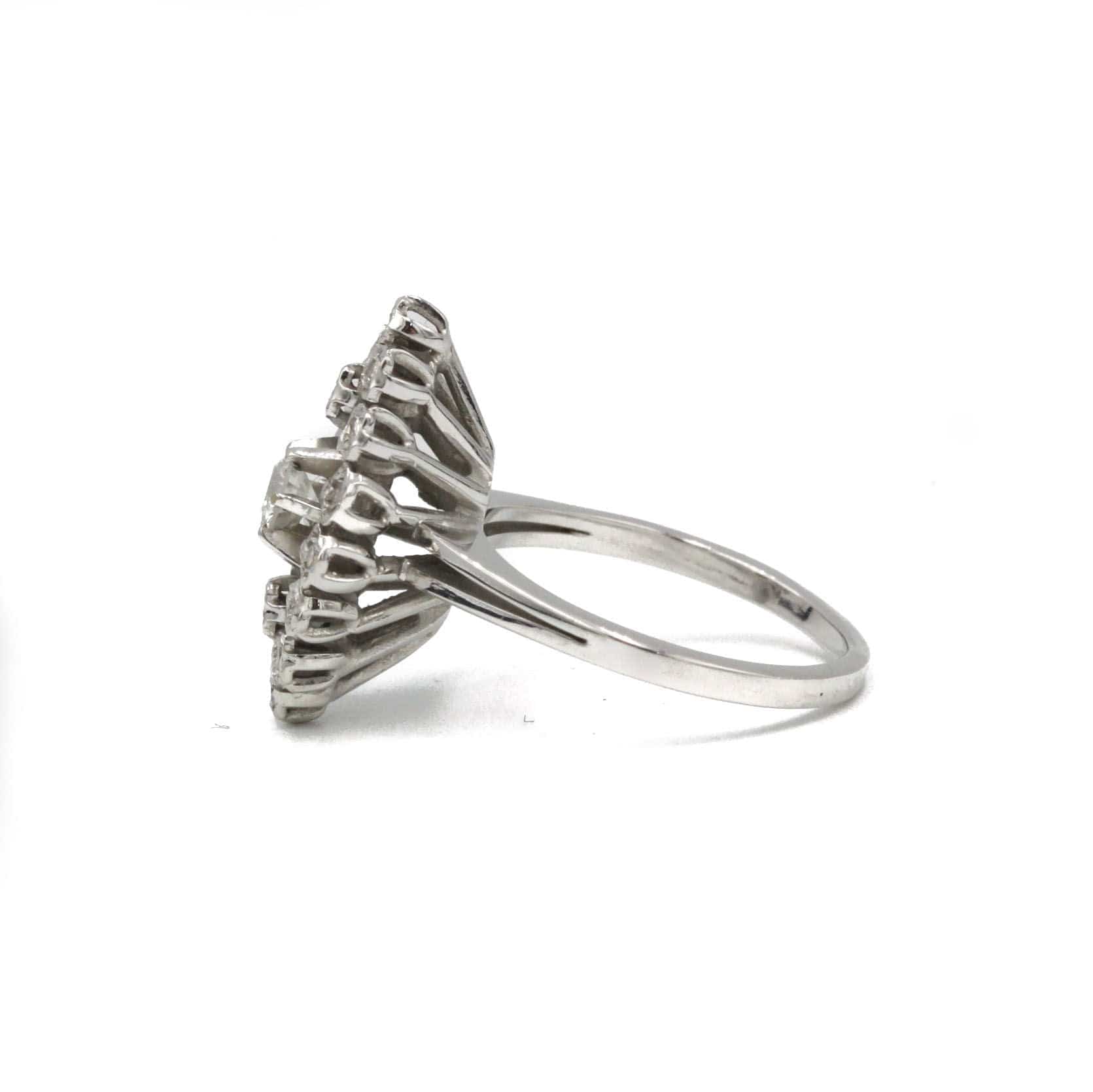 White gold diamond ring - Image 2