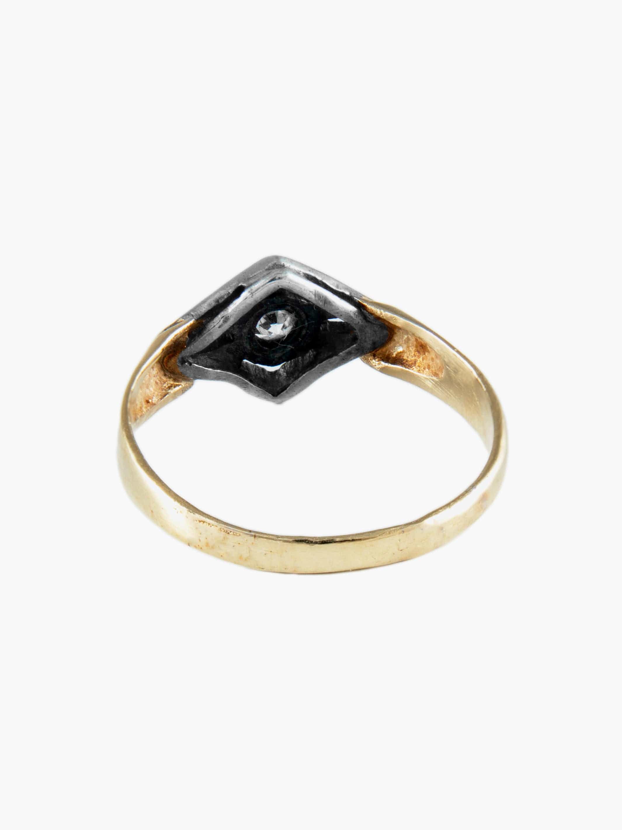 Old Gold Ring silver - Image 6