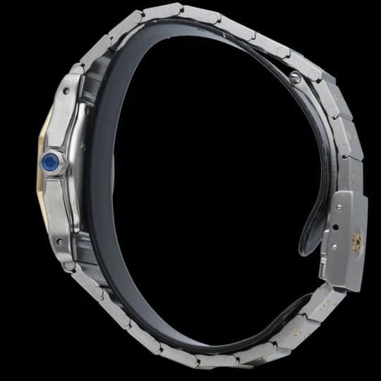 Cartier Santos Round Octagon Watch - Image 4