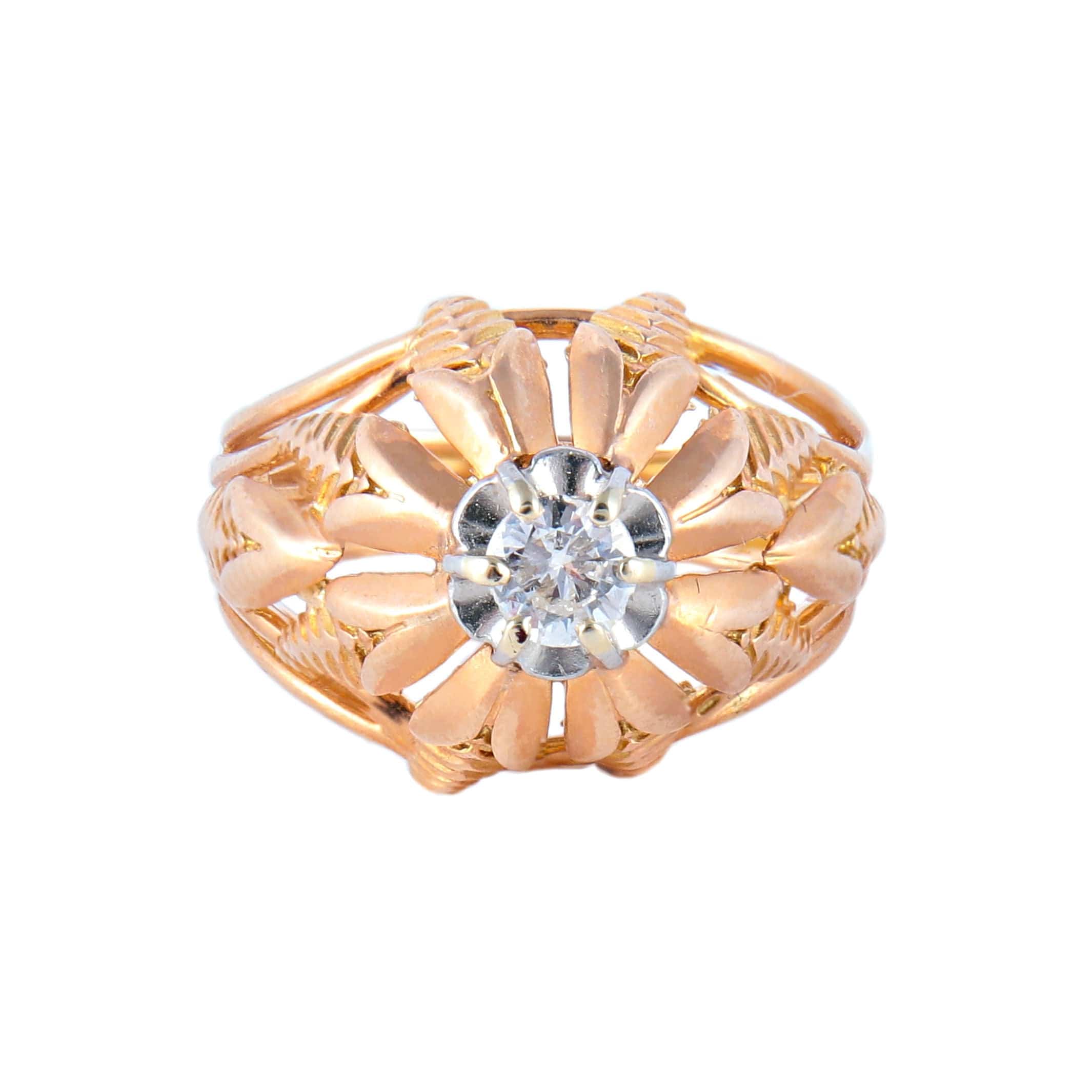 Yellow Gold Diamond Ring