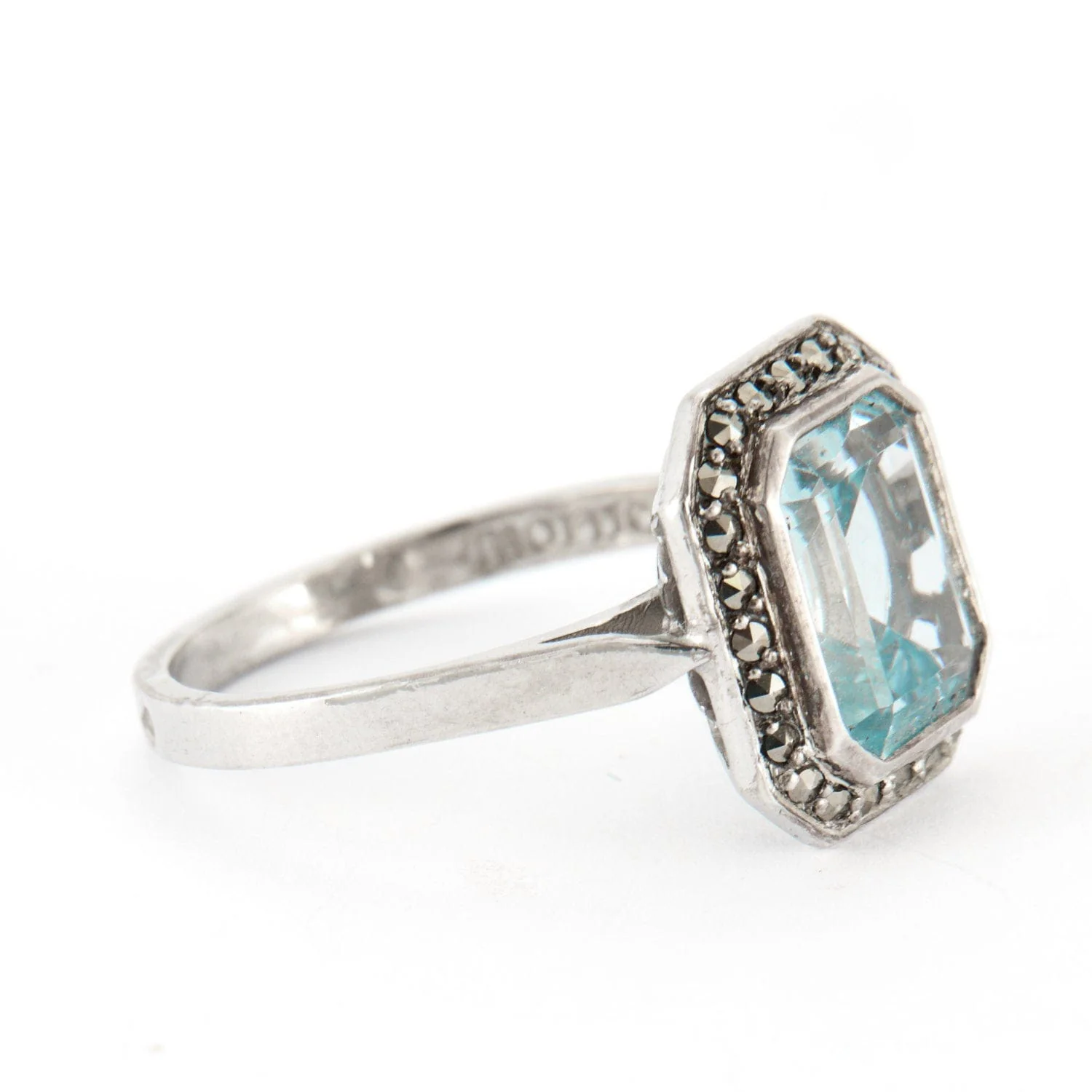 Ring silver Marcasite - Image 3