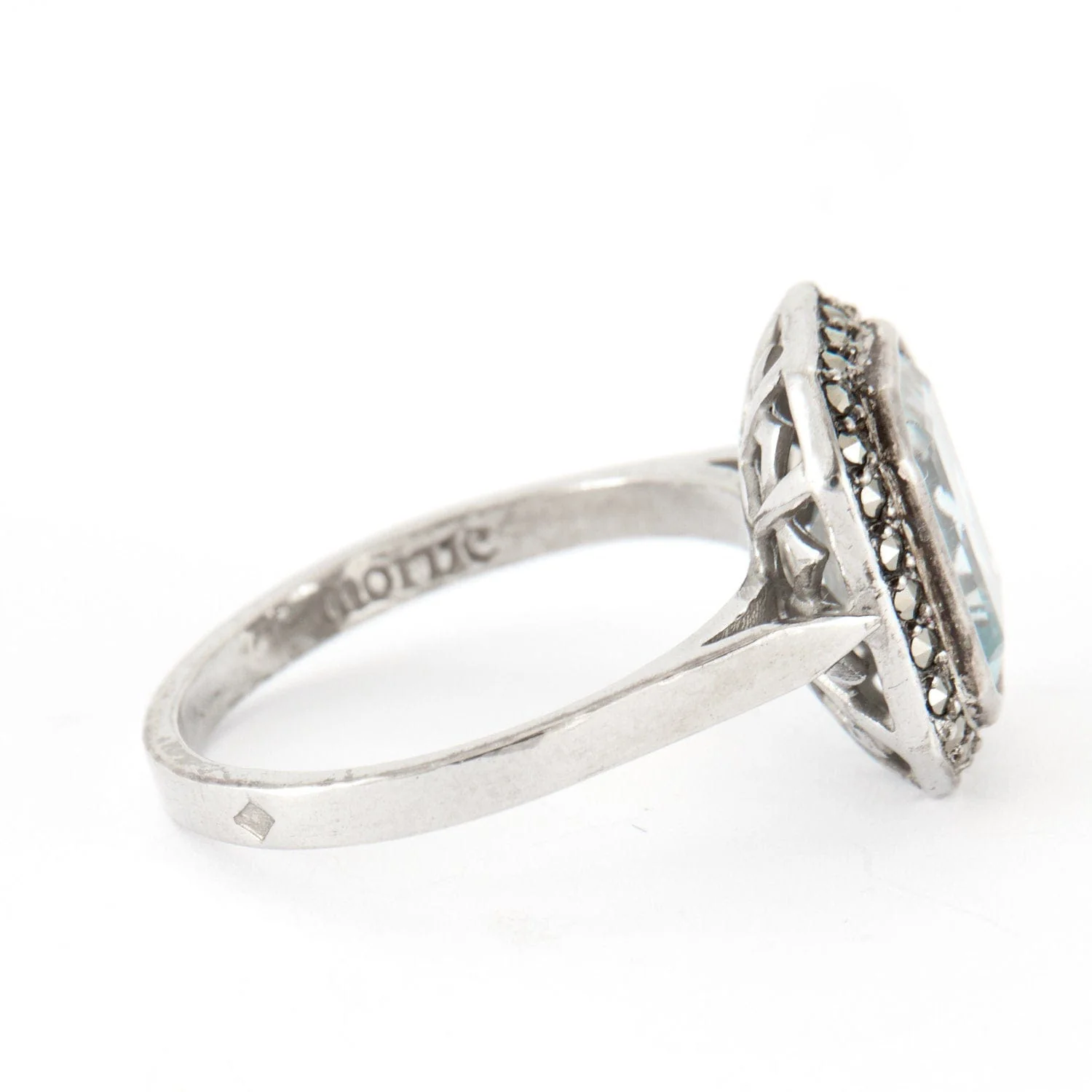 Ring silver Marcasite - Image 4