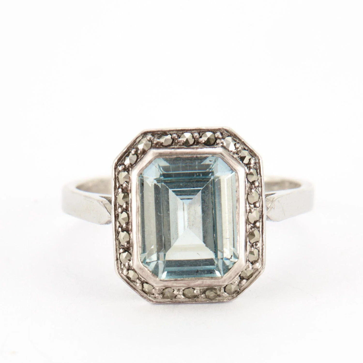 Ring silver Marcasite - Image 5