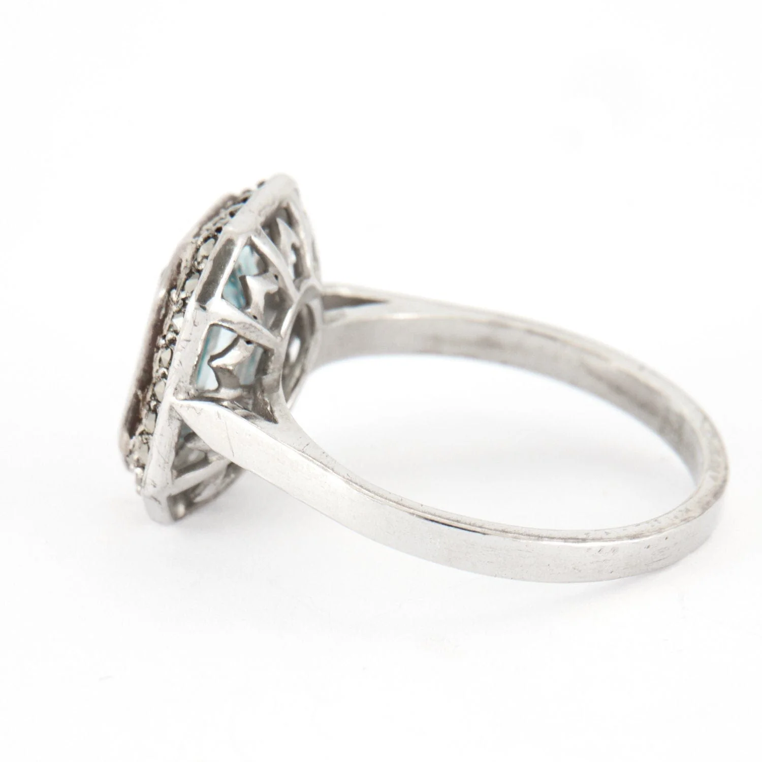 Ring silver Marcasite - Image 8