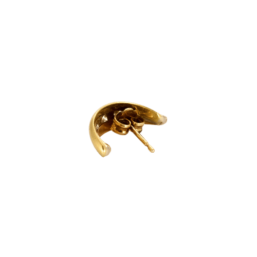 3 gold diamond earrings