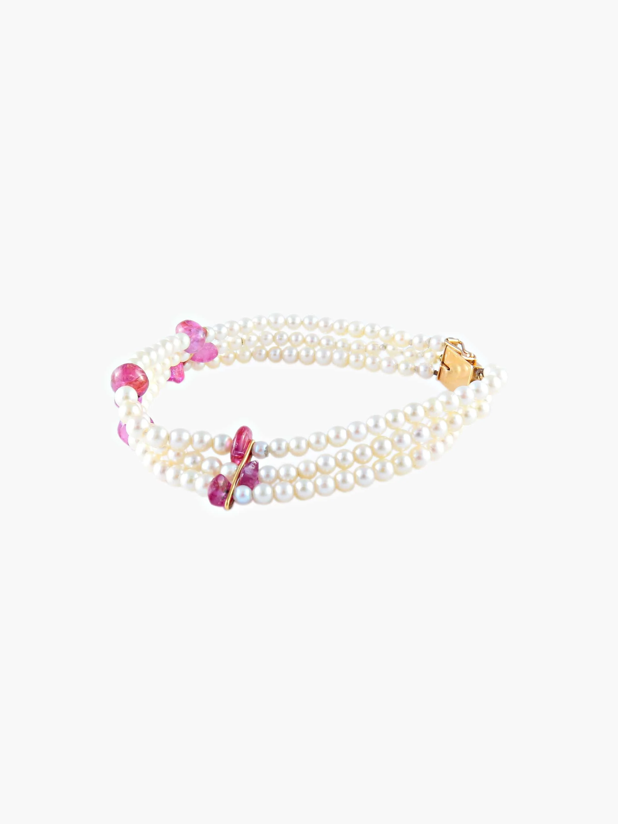 Pearl and Ruby Bracelet - Image 5