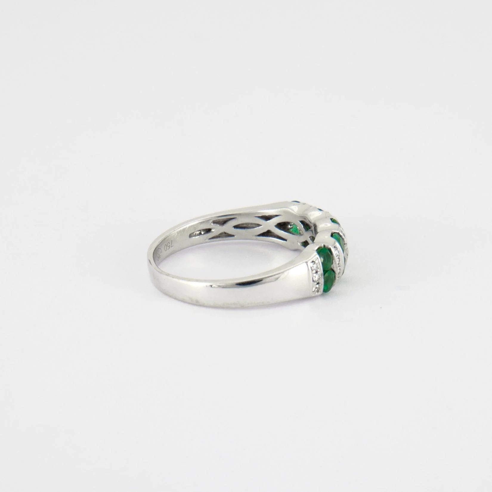 Emerald and diamond ring - Image 5