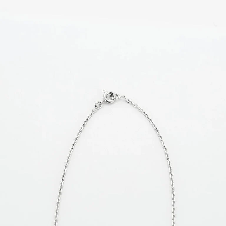 White gold diamond necklace - Image 4