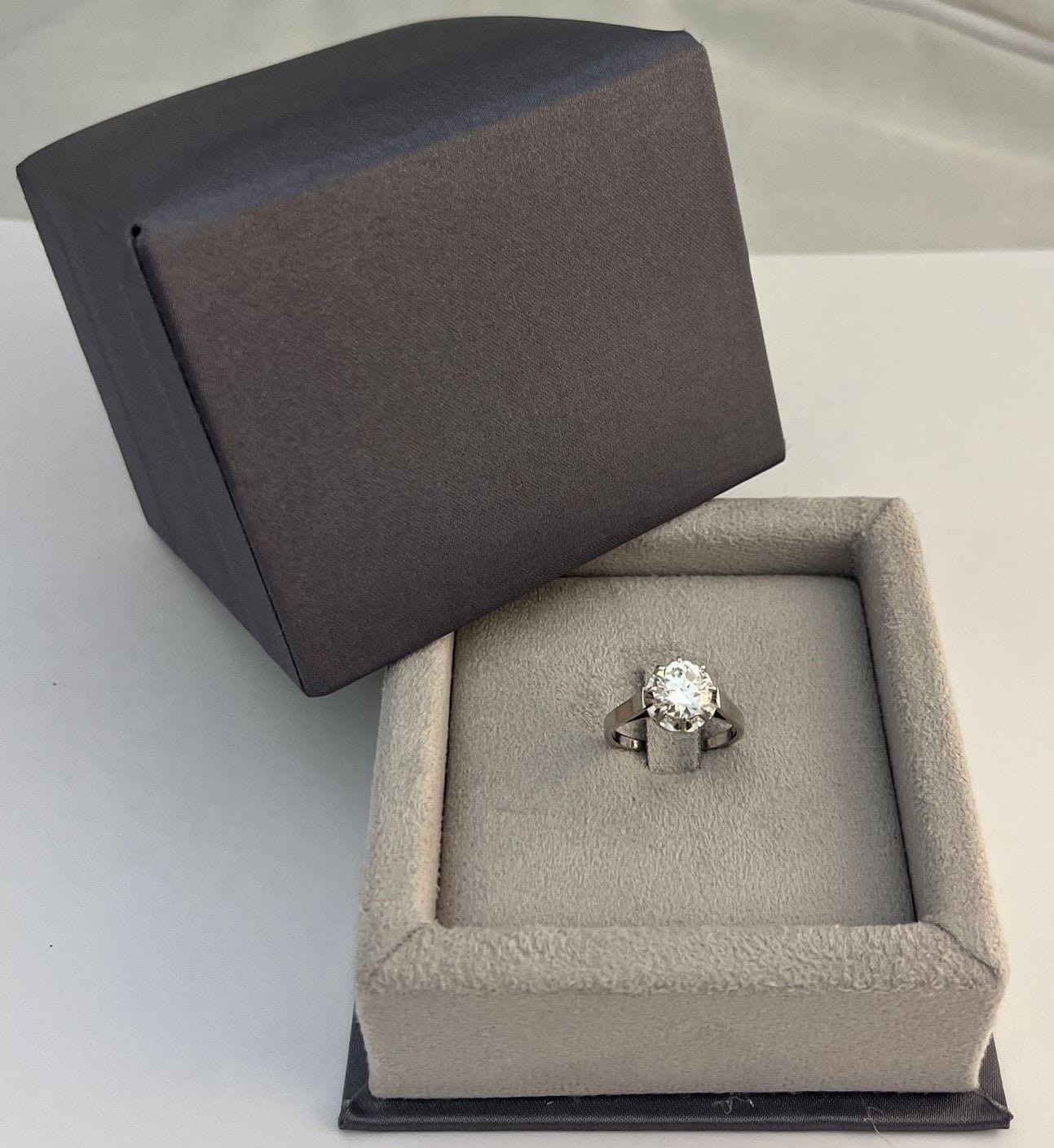 Ring Solitaire 1.77 carat diamond - Image 2
