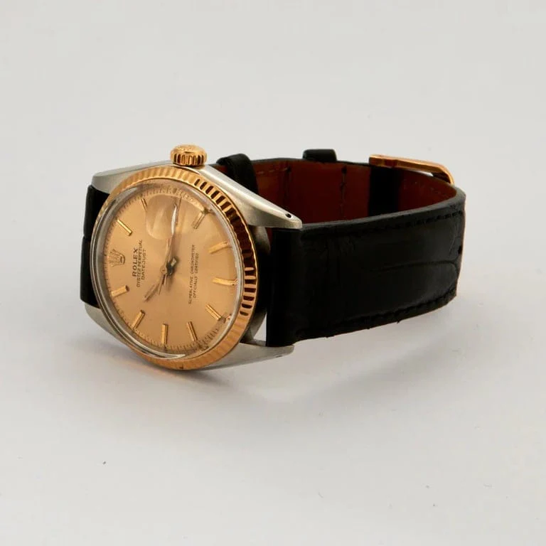 ROLEX - Datejust gold and steel watch - Image 6