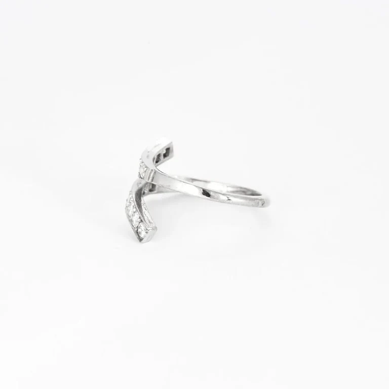 Diamond Wave Ring - Image 5