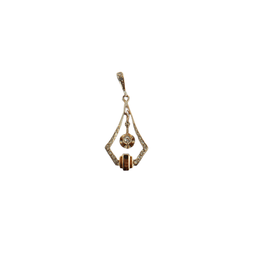 Diamond Pendant Art Deco - Image 3