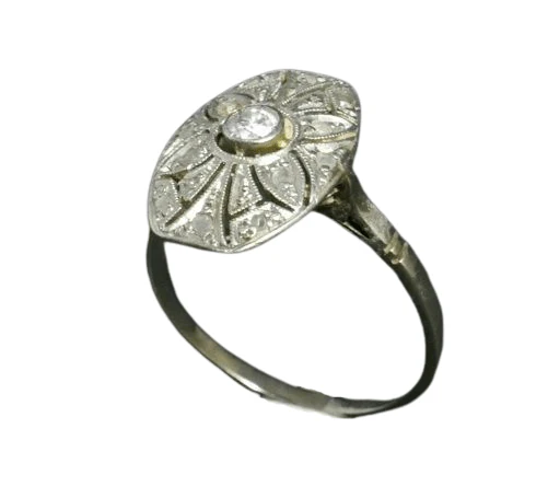 Diamond Ring, White Gold