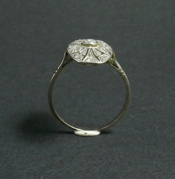 Diamond Ring, White Gold - Image 3