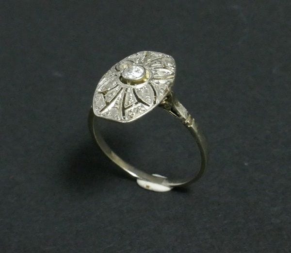 Diamond Ring, White Gold - Image 4