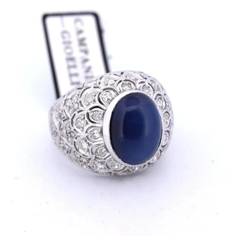 Zaffiro cabochon ring - Image 3