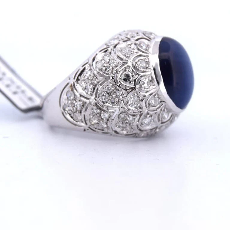 Zaffiro cabochon ring - Image 6