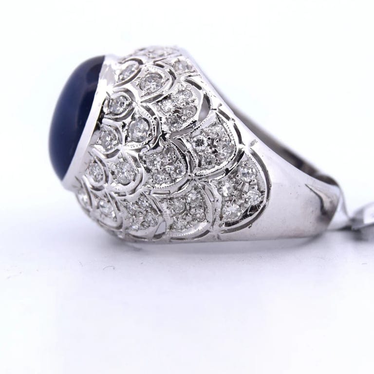 Zaffiro cabochon ring - Image 7