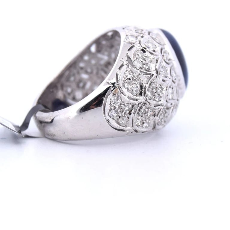 Zaffiro cabochon ring - Image 8