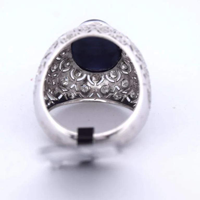 Zaffiro cabochon ring - Image 9