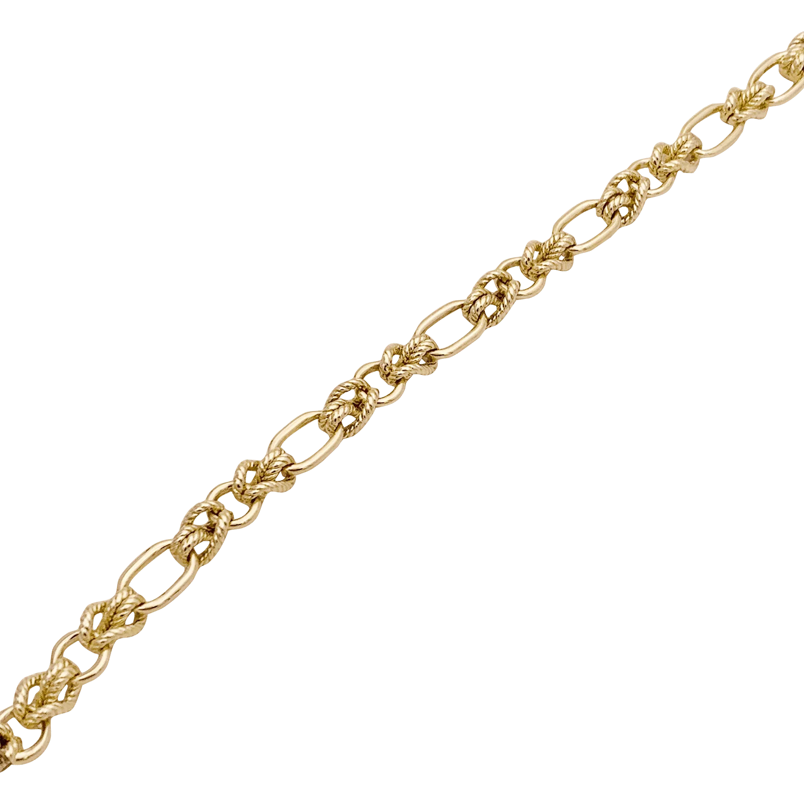 Yellow gold "Knots" bracelet. - Image 2
