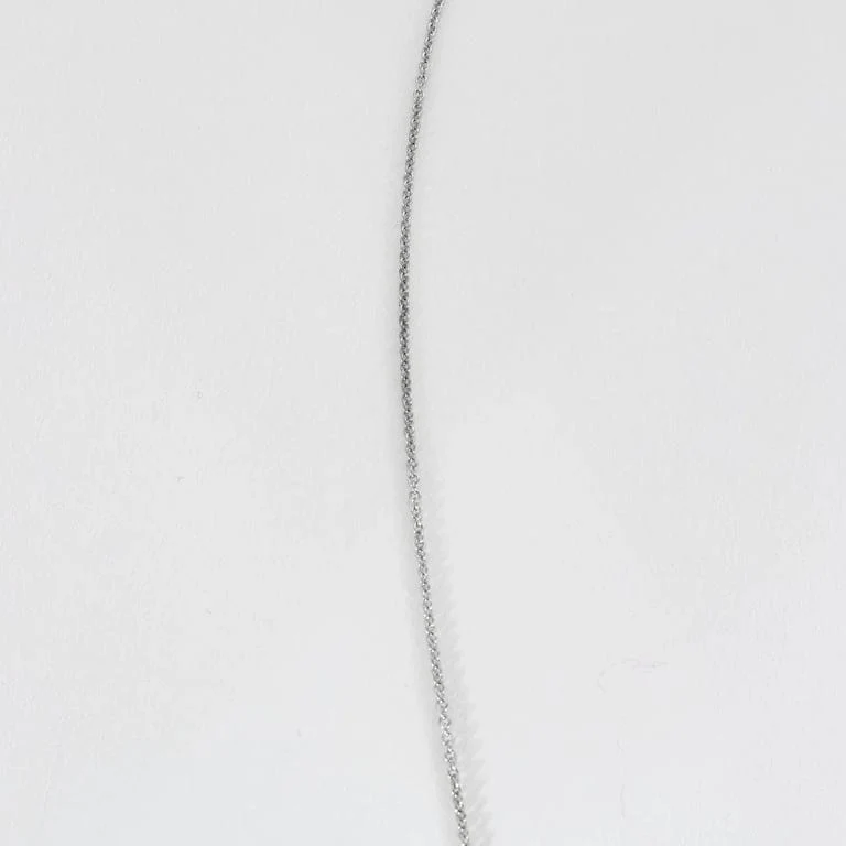 White gold diamond love necklace - Image 5