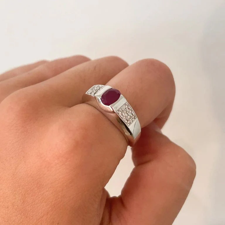 Ruby Diamond Ring - Image 2