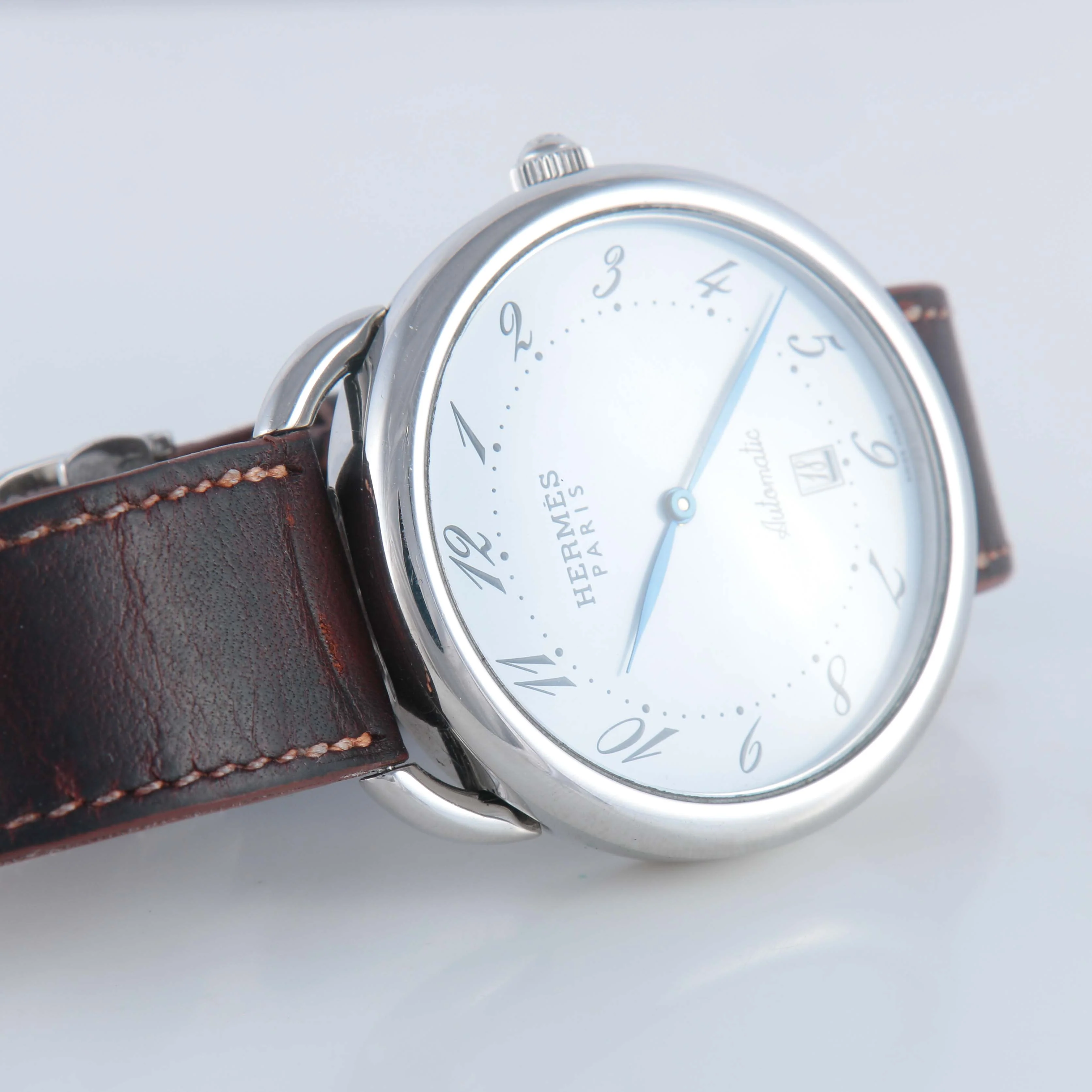 Hermès steel watch - Image 6