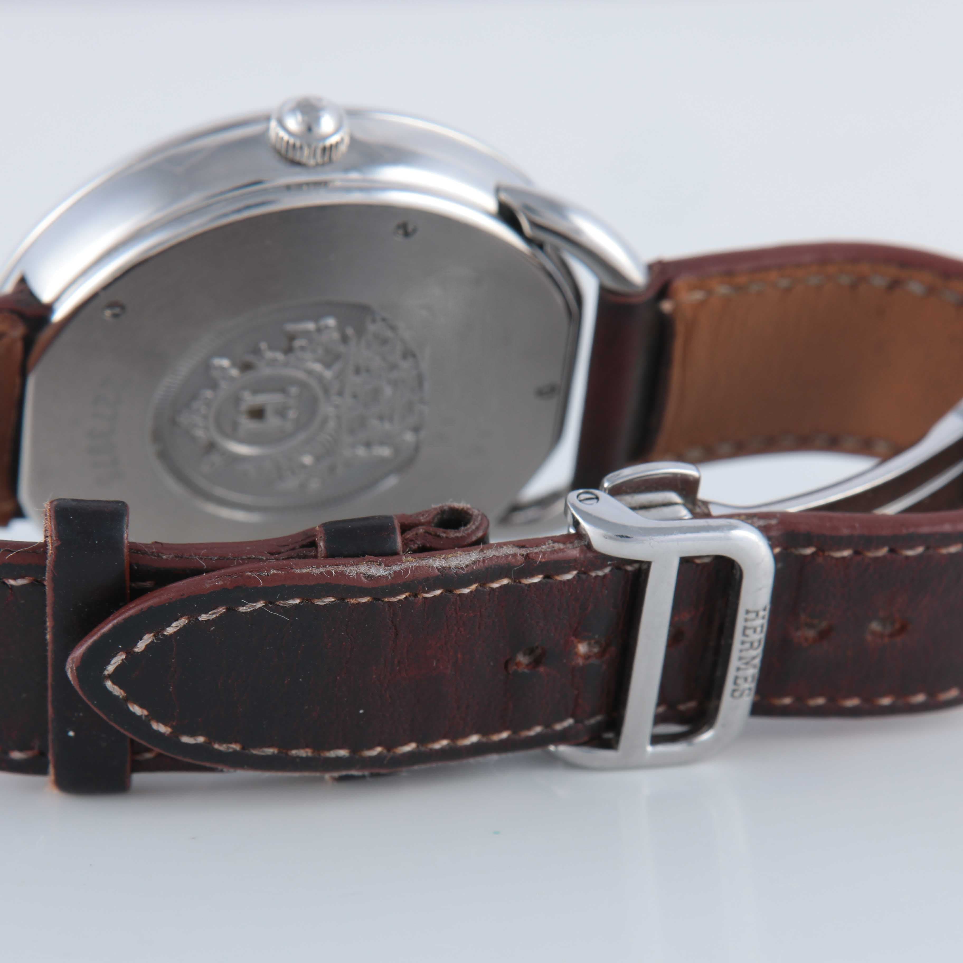 Hermès steel watch - Image 7