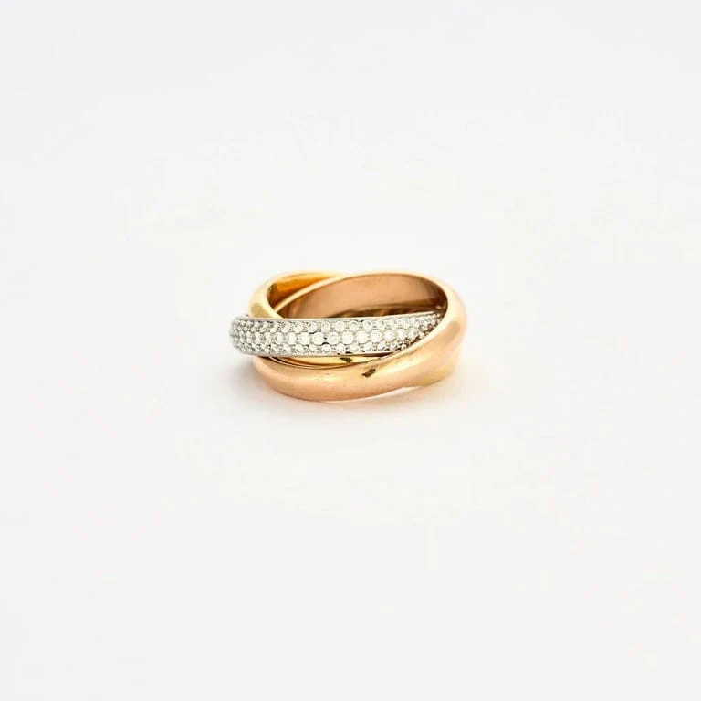 CARTIER - Ring Trinity diamonds - Image 3