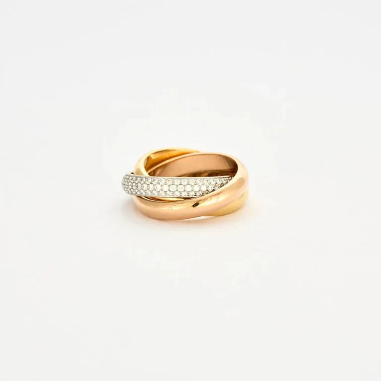 CARTIER - Ring Trinity diamonds - Image 4