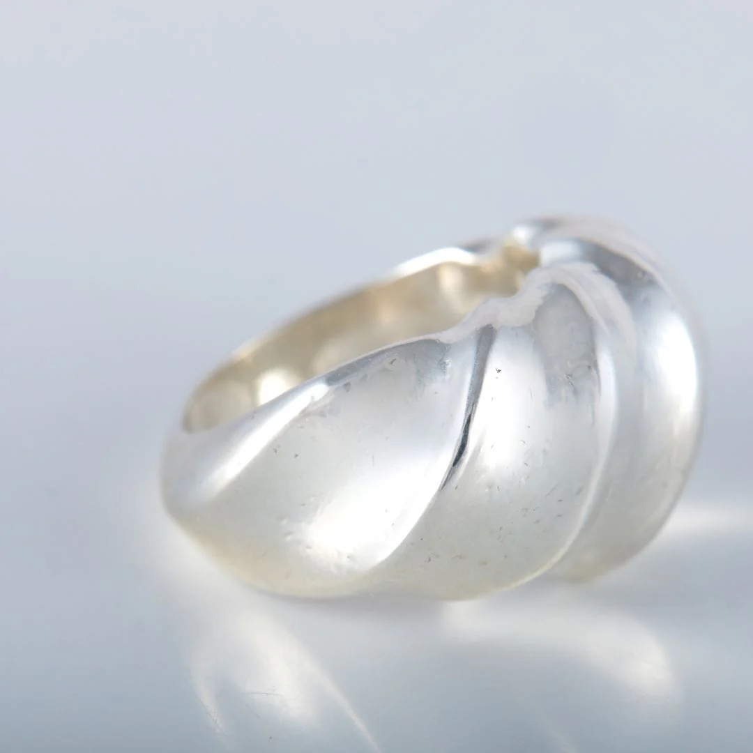 Ring silver branded Chavent - Image 6