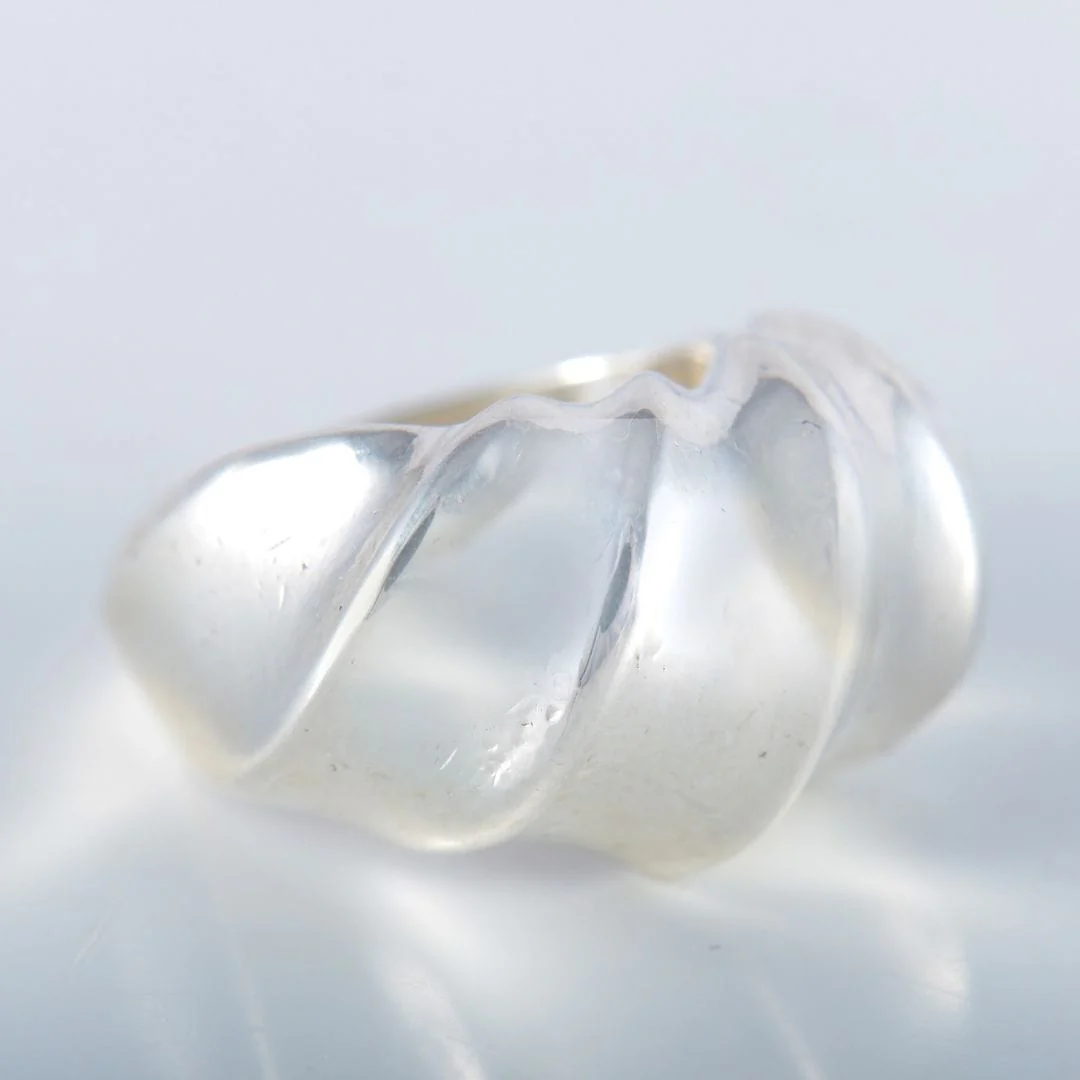 Ring silver branded Chavent - Image 7