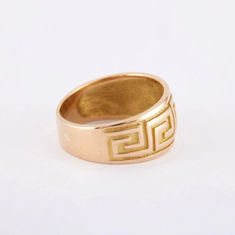 Gold Bangle Ring Greek Friesland - Image 8