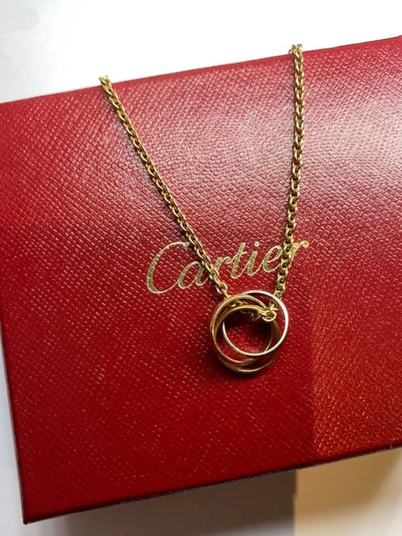 CARTIER - NECKLACE TRINITY 18K GOLD - Image 2