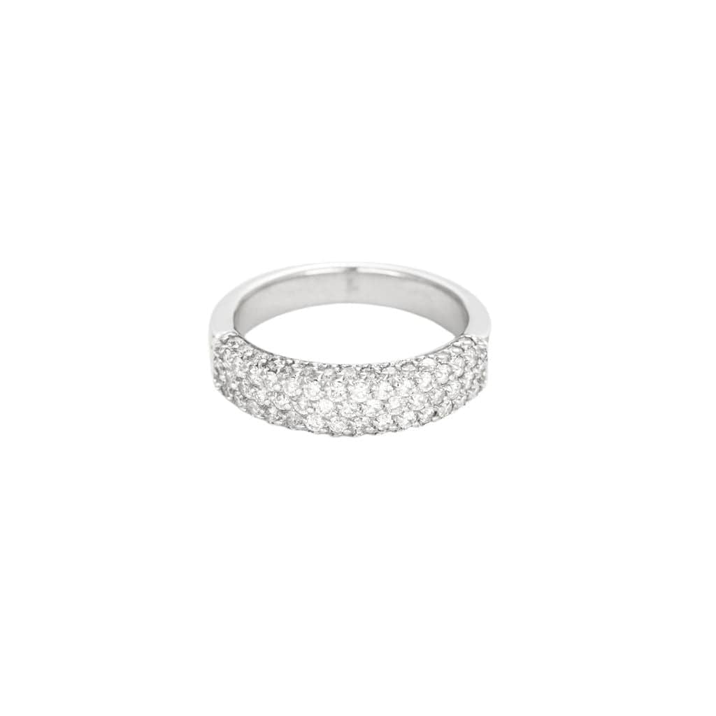 L'Excellente ring in white gold and diamonds