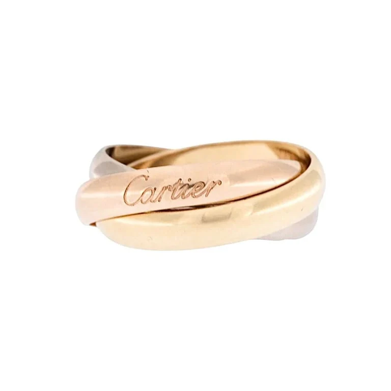 Triple gold ring Trinity of Cartier - Image 6