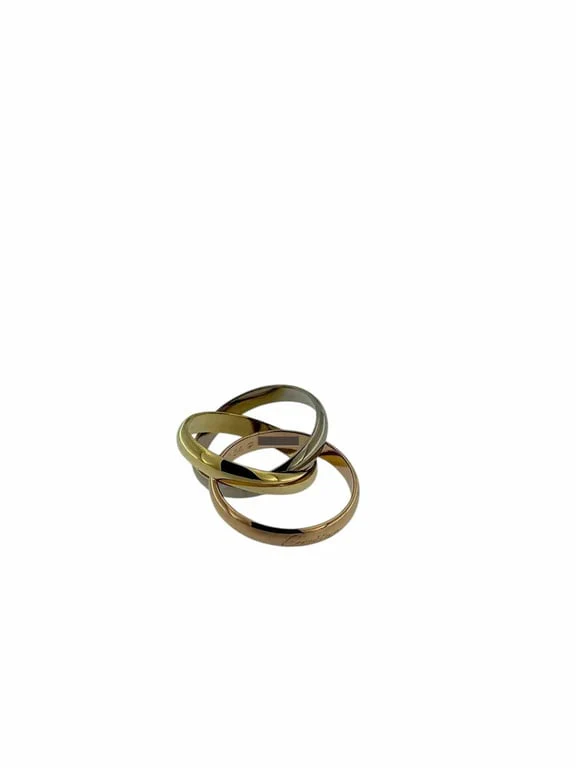 Triple gold ring Trinity of Cartier - Image 9