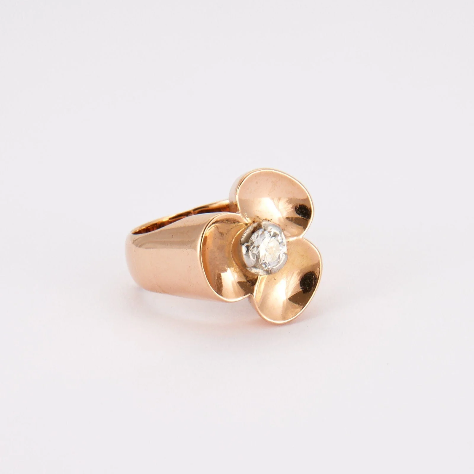 Diamond Clover Ring - Image 7