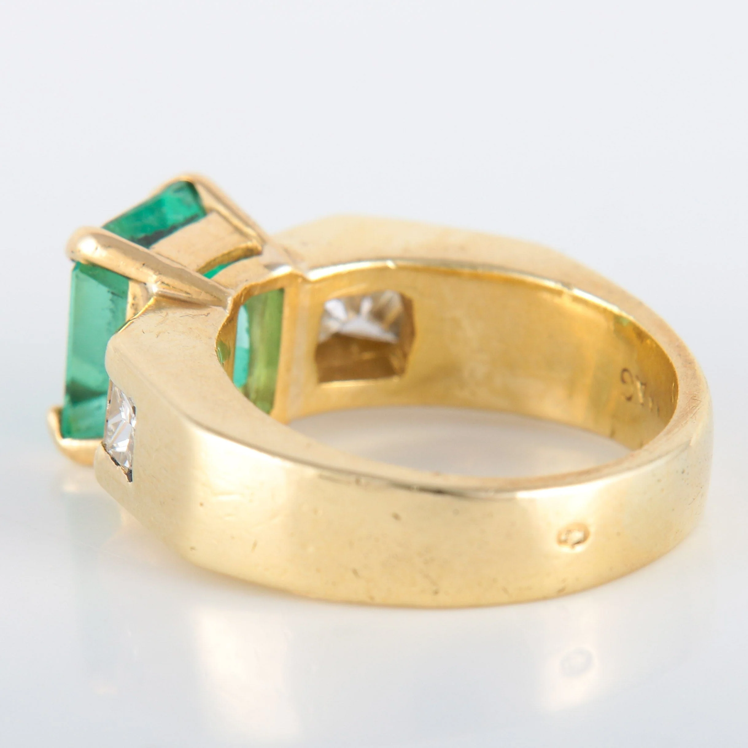 Emerald and Diamond Ring - Image 6